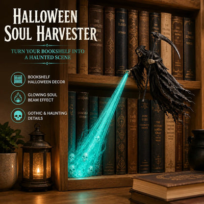 🎁Today 50% OFF🎁💀 The Soul Collector — Haunted Reaper Shelf Light