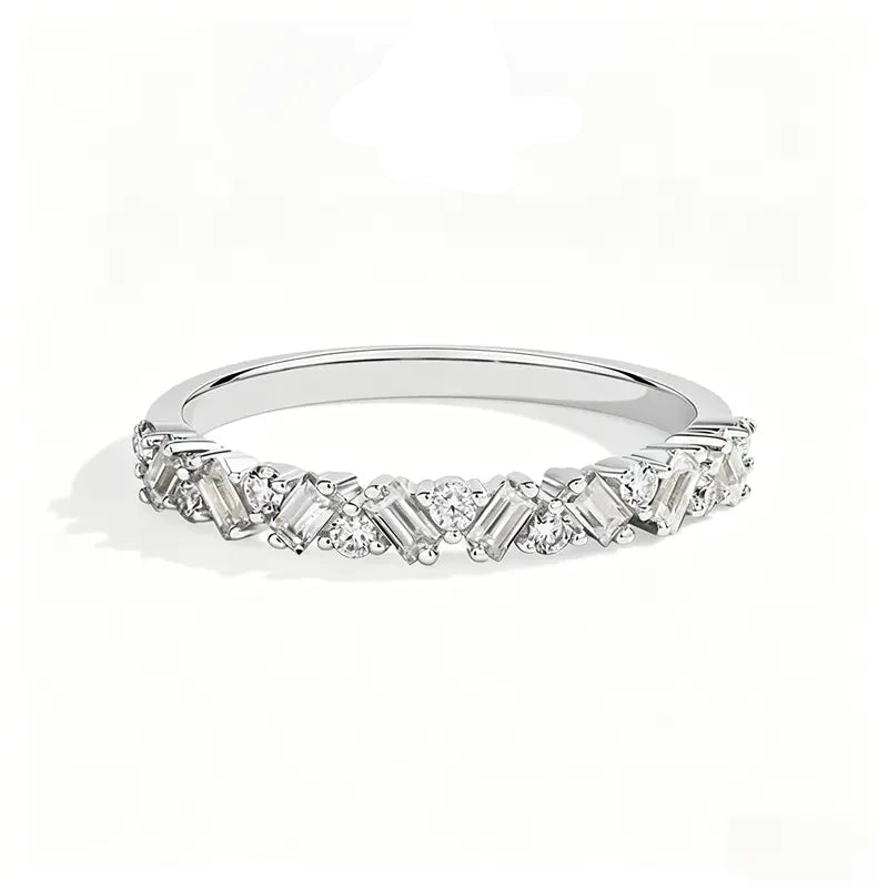 Luxury Marquise Cut Engagement Ring Set for Women – 2PCS 5A CZ Wedding & Promise Rings