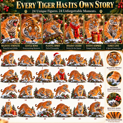 🐅 Even the Wildest Hearts Have a Gentle Side! ❤️ 2026 Tiger Advent Calendar – 24 Days of Wild Love & Wonder!