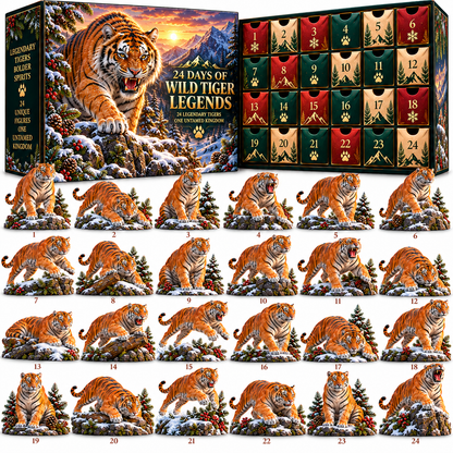 🐅 Even the Wildest Hearts Have a Gentle Side! ❤️ 2026 Tiger Advent Calendar – 24 Days of Wild Love & Wonder!