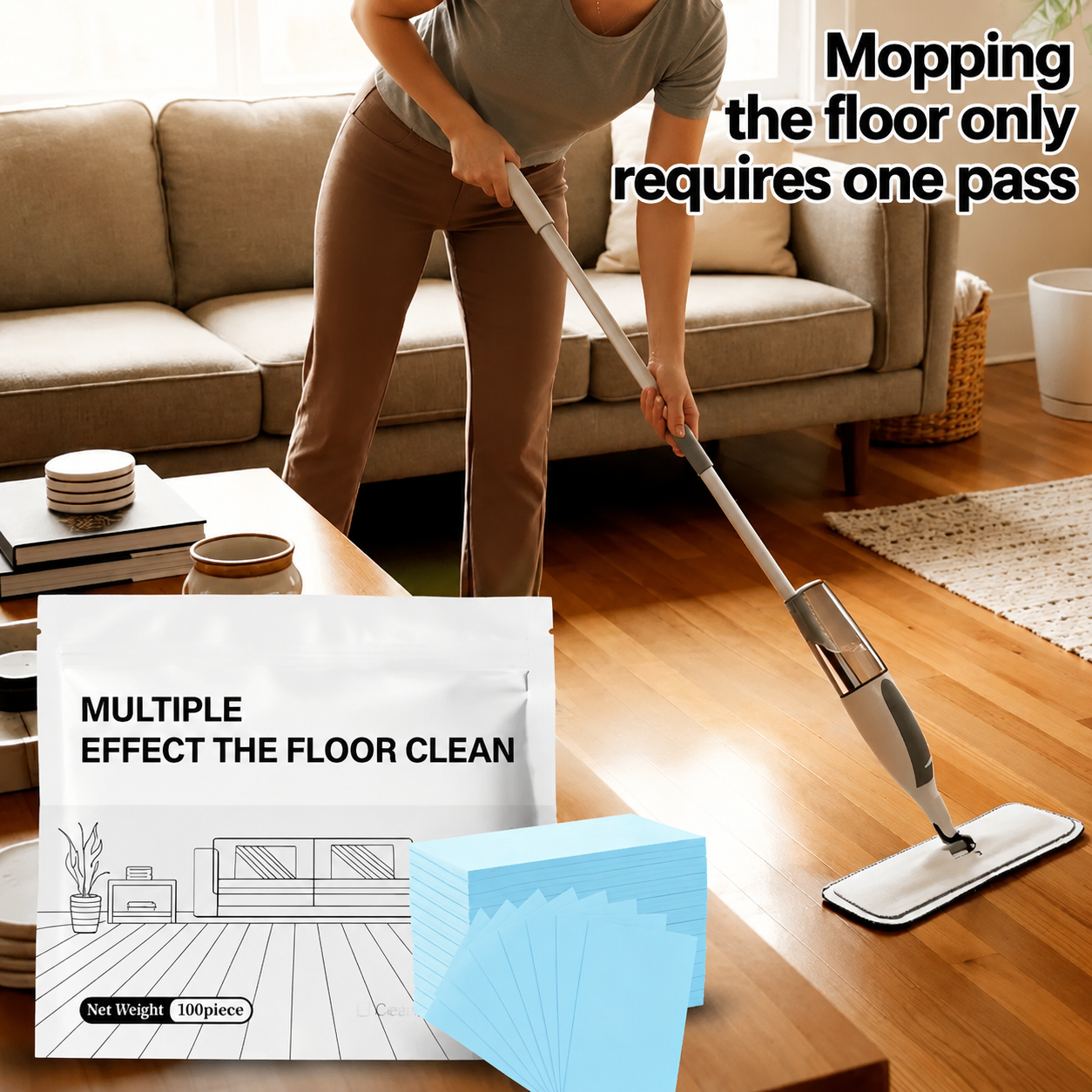🔥2026 New Upgrade &Hot Sale 🔥PieceMulti-Effect Floor Cleaning Sheets