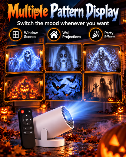 👻 Haunted Projector – Instant Halloween Scare Show