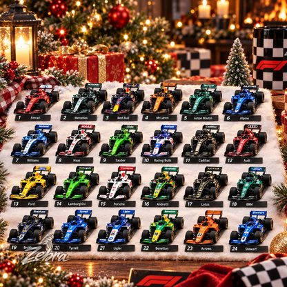 🏎️🎄 Racing to Christmas 2026 – 24-Day Motorsport Advent Calendar