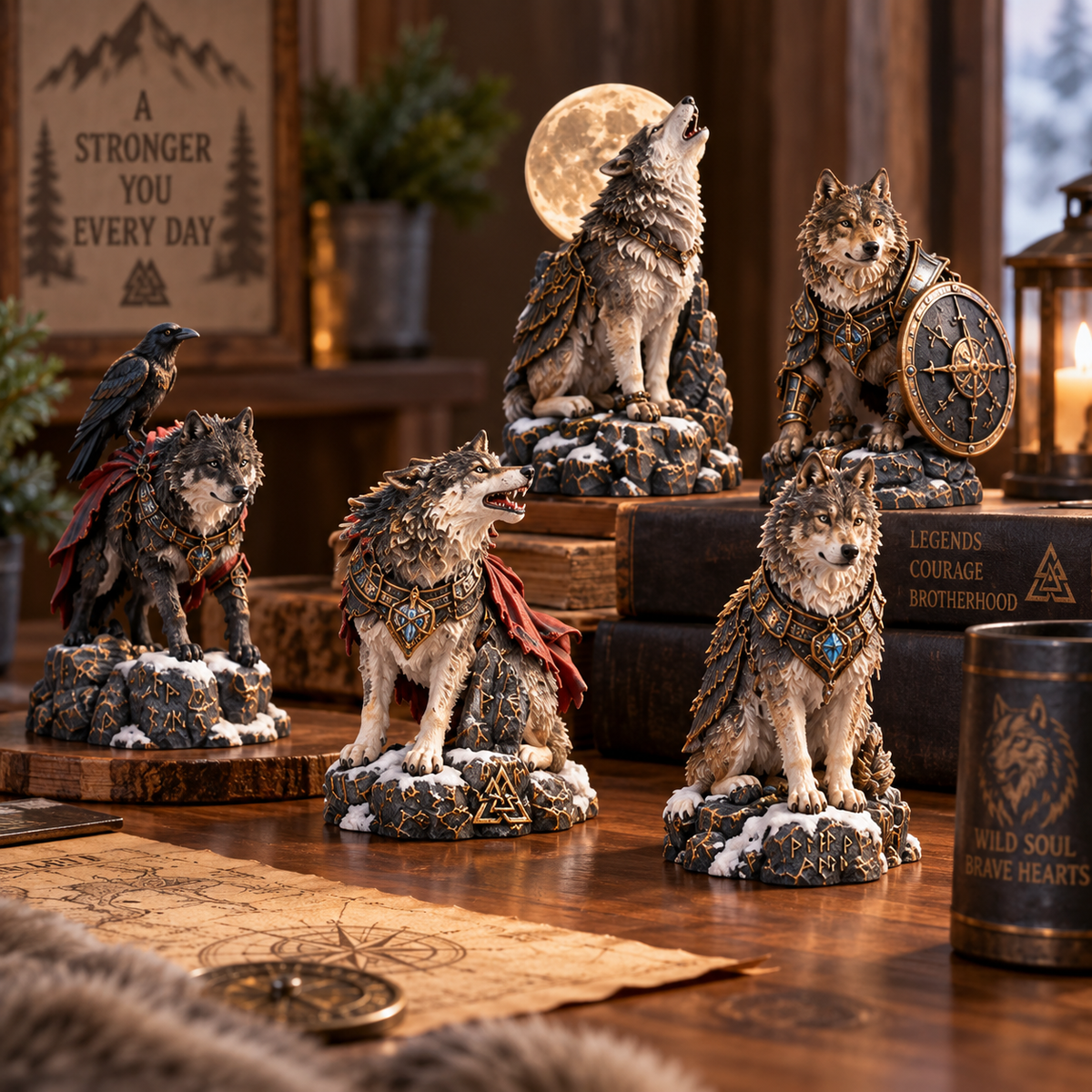 🐺 24 Days of Viking Wolves — 24 Legends of Strength, Loyalty & Brotherhood