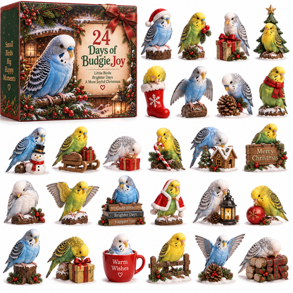 24 Days of Budgie Joy – 24 Little Birds, 24 Big Personalities 🐦❤️