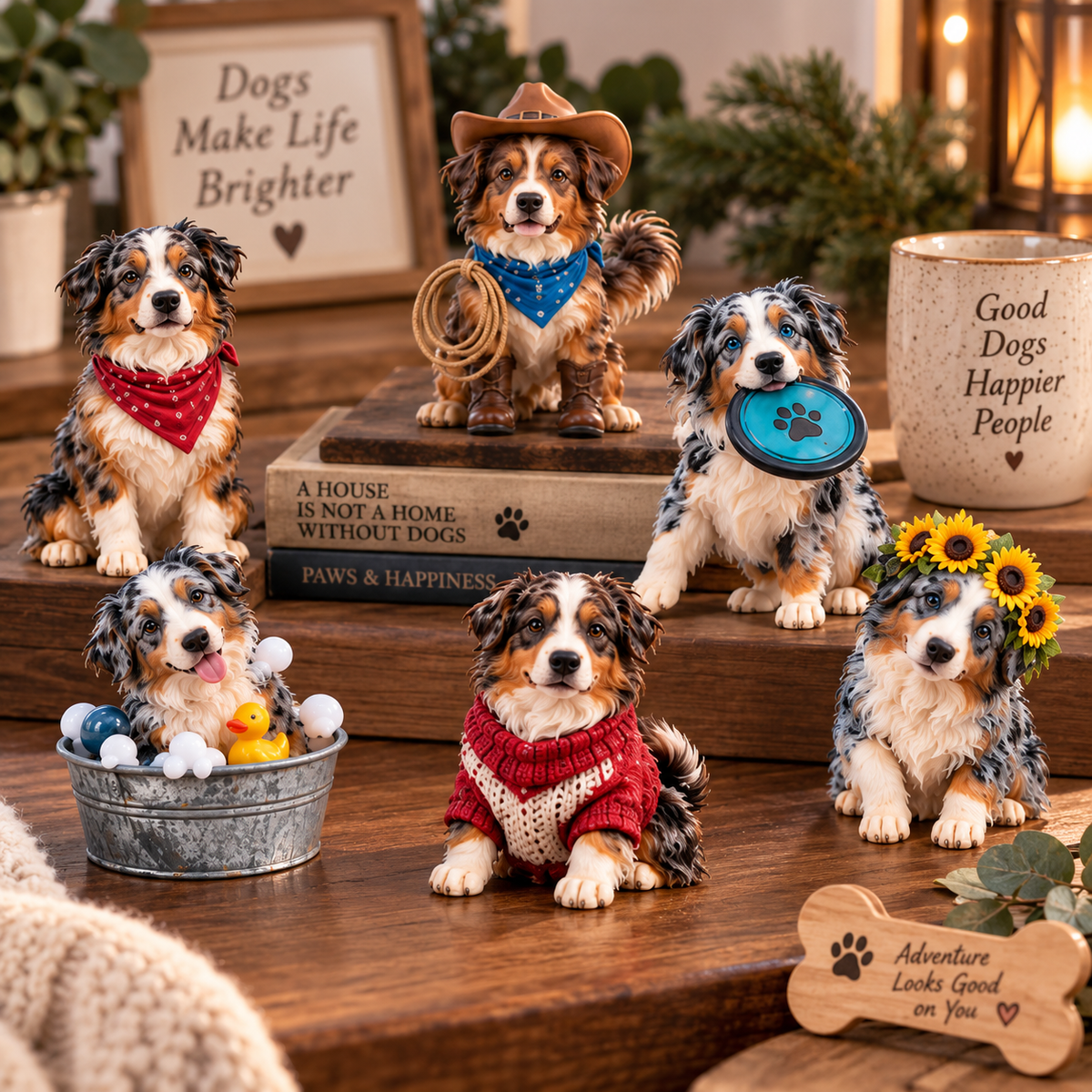 🐾 24 Days of Australian Shepherds — 24 Little Aussies, 24 Big Personalities