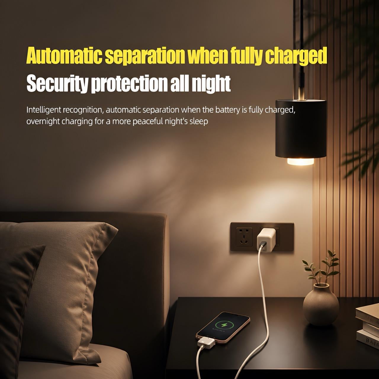 🔥Hot Sale 55% OFF ✨140W Type-C Physical-Disconnect Battery Guard - Auto & Self-Eject Charger