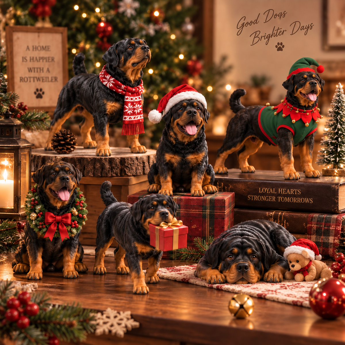 24 Days of Rottweilers – 24 Loyal Hearts, 24 Christmas Surprises