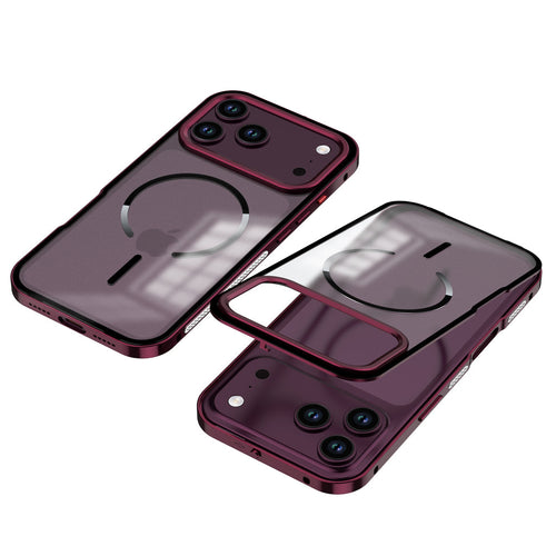 For iPhone 18 Pro Max Magnetic Metal Armor Case – Slim Premium Protection