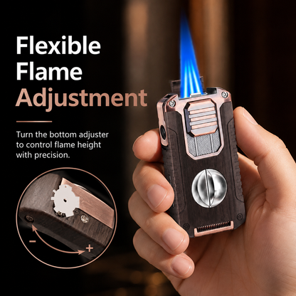 Vintage-Inspired Luxury Refillable Lighter - Detail 5