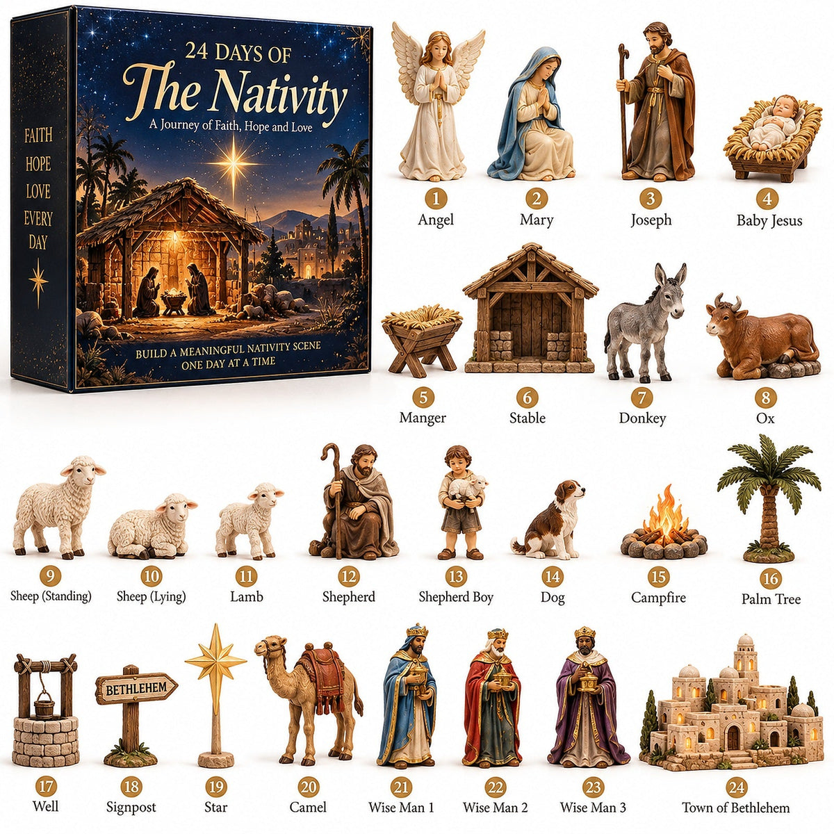 🔥No way！last 3 days！24 Days to Bethlehem — Build the Story. One Day at a Time.