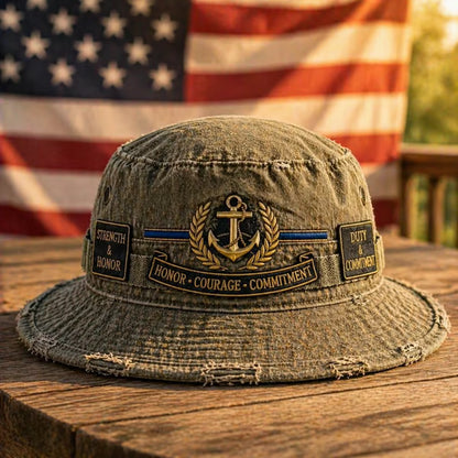 🏆Last Day Promo: 49% OFF - “Honor · Courage · Commitment” Boonie Hat