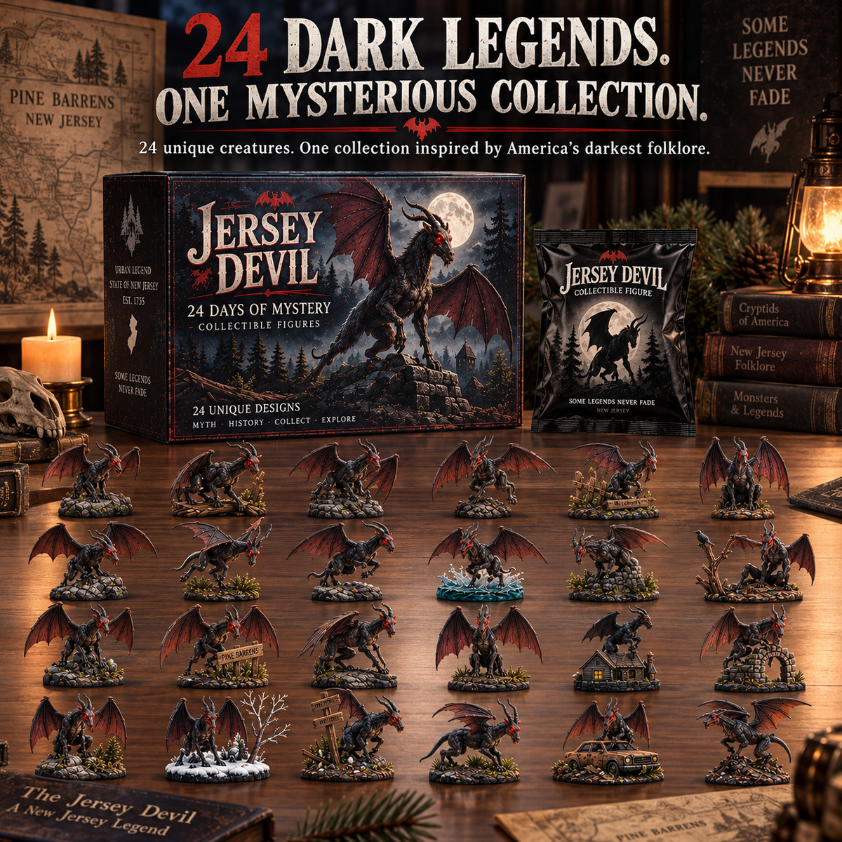 🦇 24 Days of Jersey Devil Legends – The Pine Barrens Mystery Collection