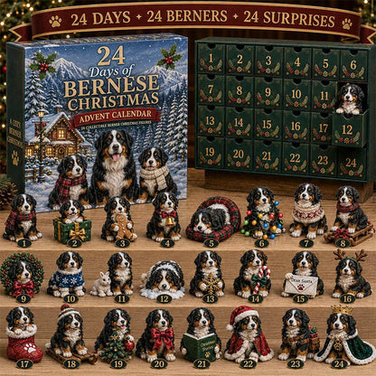 🐾 Ready for 24 Days of Berner Happiness?! 🎄 2026 Bernese Mountain Dog Advent Calendar – 24 Fluffy Christmas Surprises!