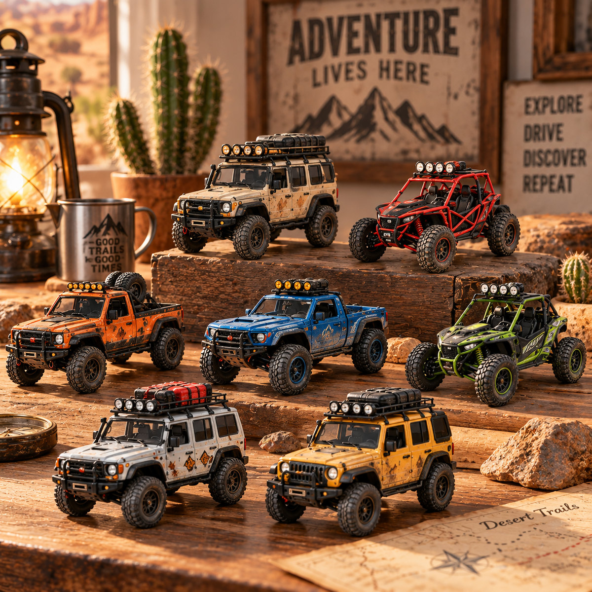 🏜️ Born to Explore🚙 2026 – 24 Days of Off-Road Freedom & Collectible Rides!