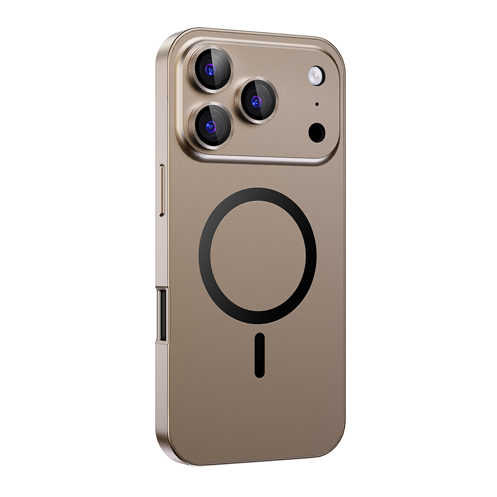 Compatible with iPhone 18 Pro Max Air 16 15 14 13 12 Metalic Magnetic Case with Lens Cover