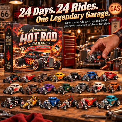 🏁24 Days of Hot Rod Legends – A Classic American Car Collector's Dream