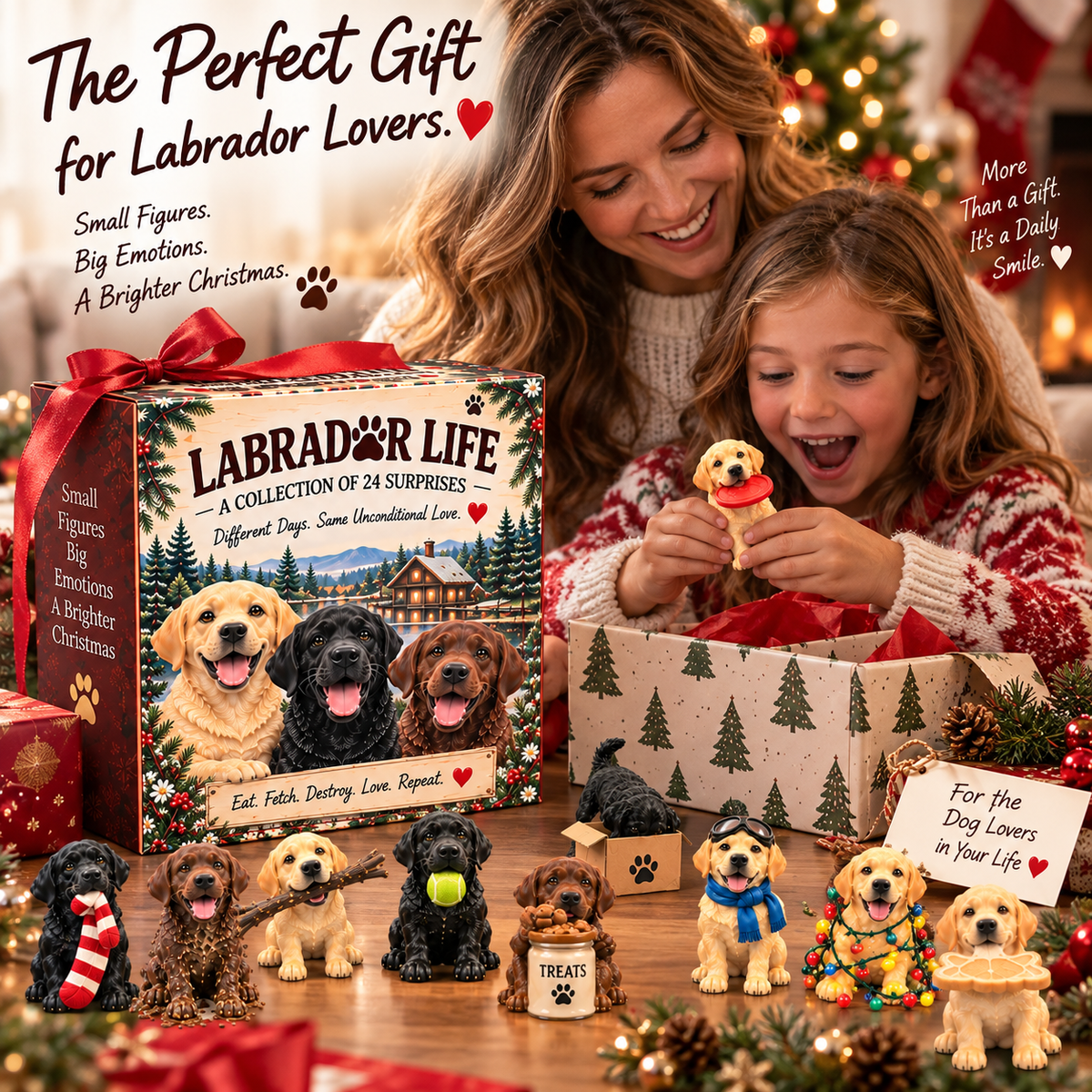 🔥 50% OFF ENDS TODAY!  🐾 Labrador Life — 24 Little Moments Every Lab Lover Knows