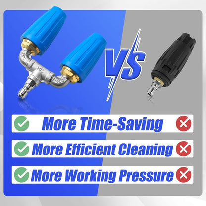 Turbo Nozzle Pressure Washer with 1/4 Quick Connect and 2.0 Orifice