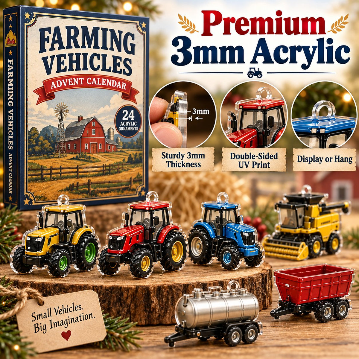 🚜 24-Day Farming Vehicle Advent Calendar | Farm Surprises