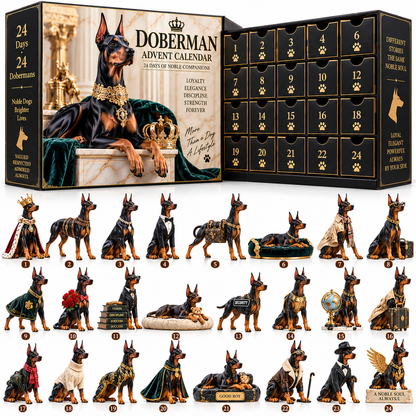 🐕‍🦺One Noble Soul, 24 Different Stories – Doberman Countdown Collection