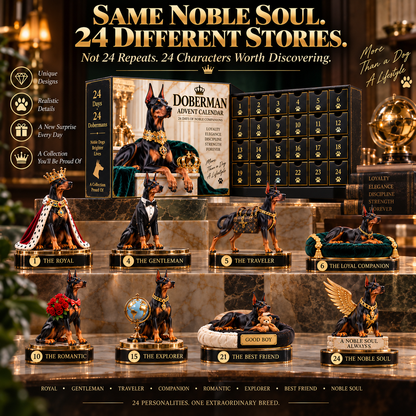🐕‍🦺One Noble Soul, 24 Different Stories – Doberman Countdown Collection
