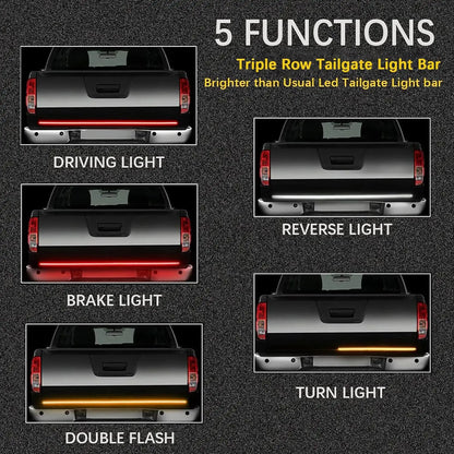 60-Inch LED Tailgate Light Bar Strip