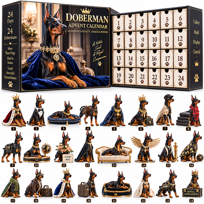 🐕‍🦺One Noble Soul, 24 Different Stories – Doberman Countdown Collection