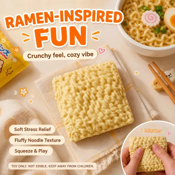 Noodle Squishy Soft Touch Collectible Toy