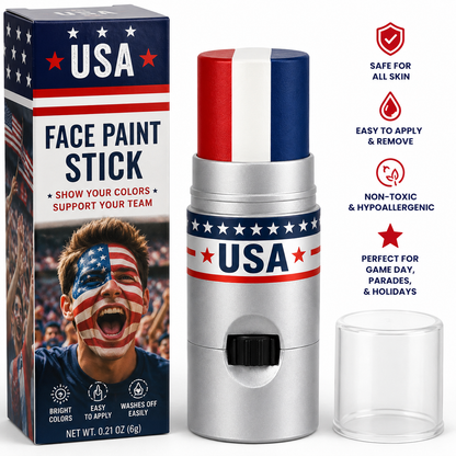 🏆Buy 1 get 1 free🎉National Flag Face Paint Stick for Sports Fans! ⚽