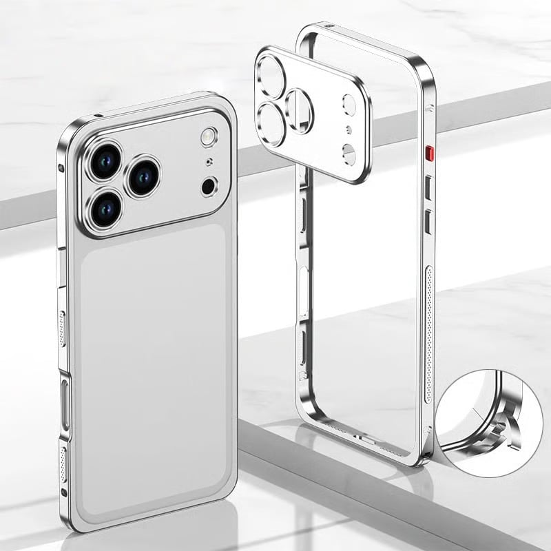 Aluminum Alloy Cooling Frame Heat Dissipation Case for iPhone 18 Series
