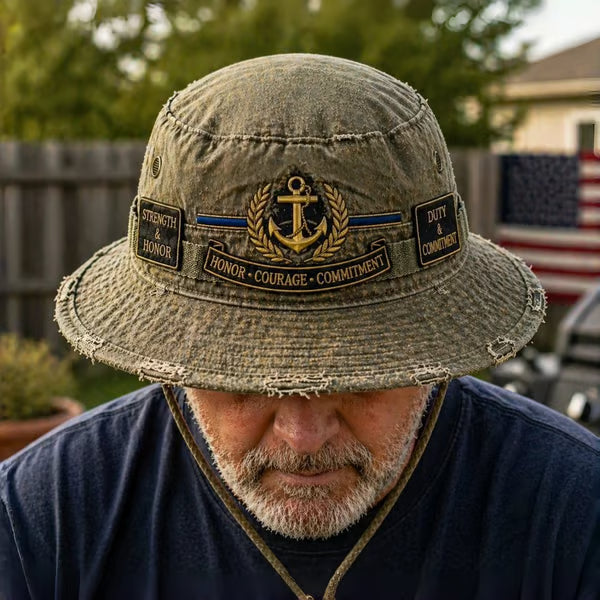 🏆Last Day Promo: 49% OFF - “Honor · Courage · Commitment” Boonie Hat