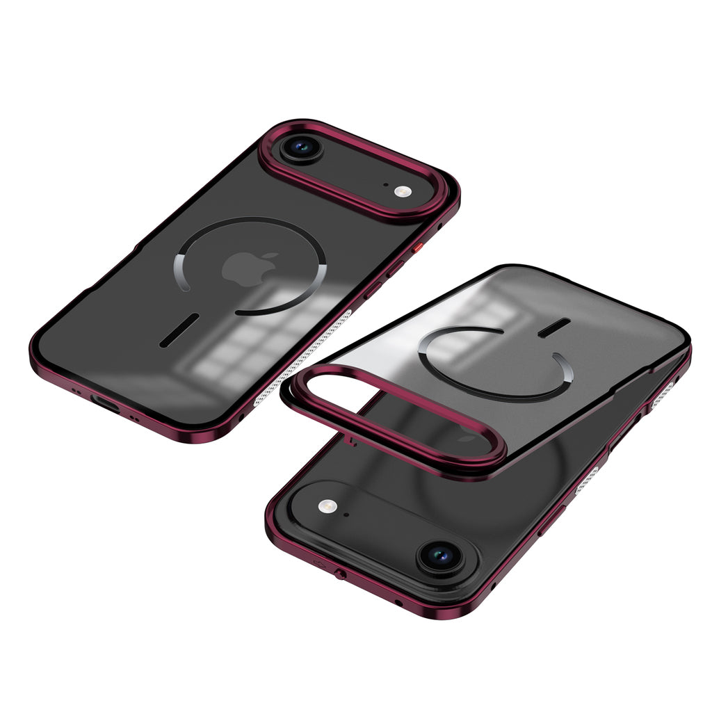 For iPhone 18 Pro Max Magnetic Metal Armor Case – Slim Premium Protection