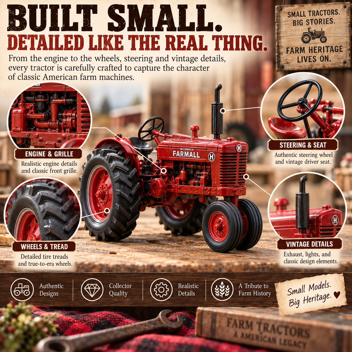 🎄 Christmas on the Old Farm – 24 Vintage Tractor Surprises