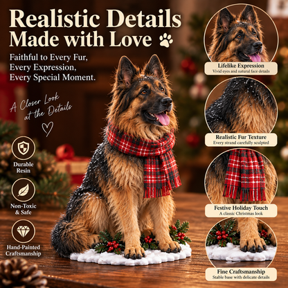 24 Days of German Shepherds — A Christmas of Loyalty & Love 🐾🎄