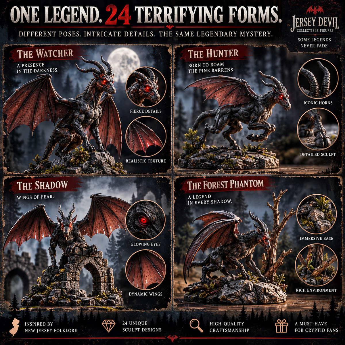 🦇 24 Days of Jersey Devil Legends – The Pine Barrens Mystery Collection