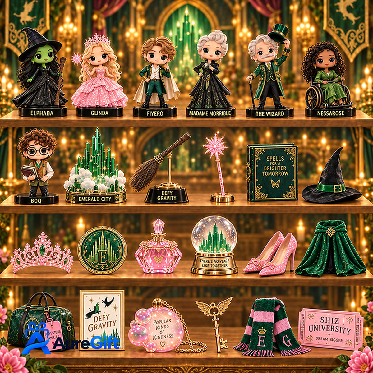 ✨ 24 Days of Emerald & Pink Magic — Magical Christmas Countdown Collection