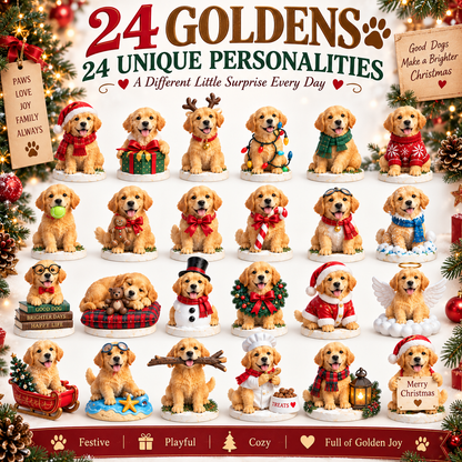 24 Days of Golden Joy 🎄🐾