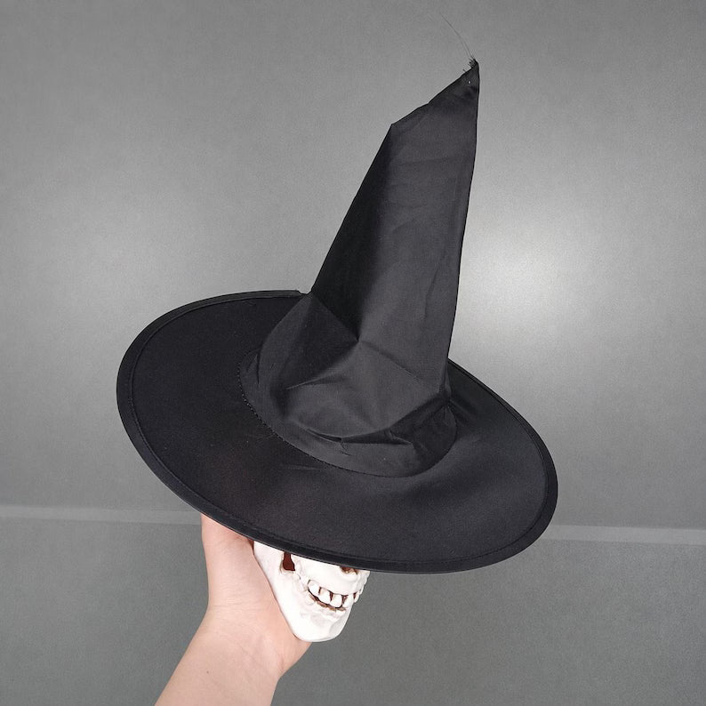 Gothic Floating Skull Witch Hat