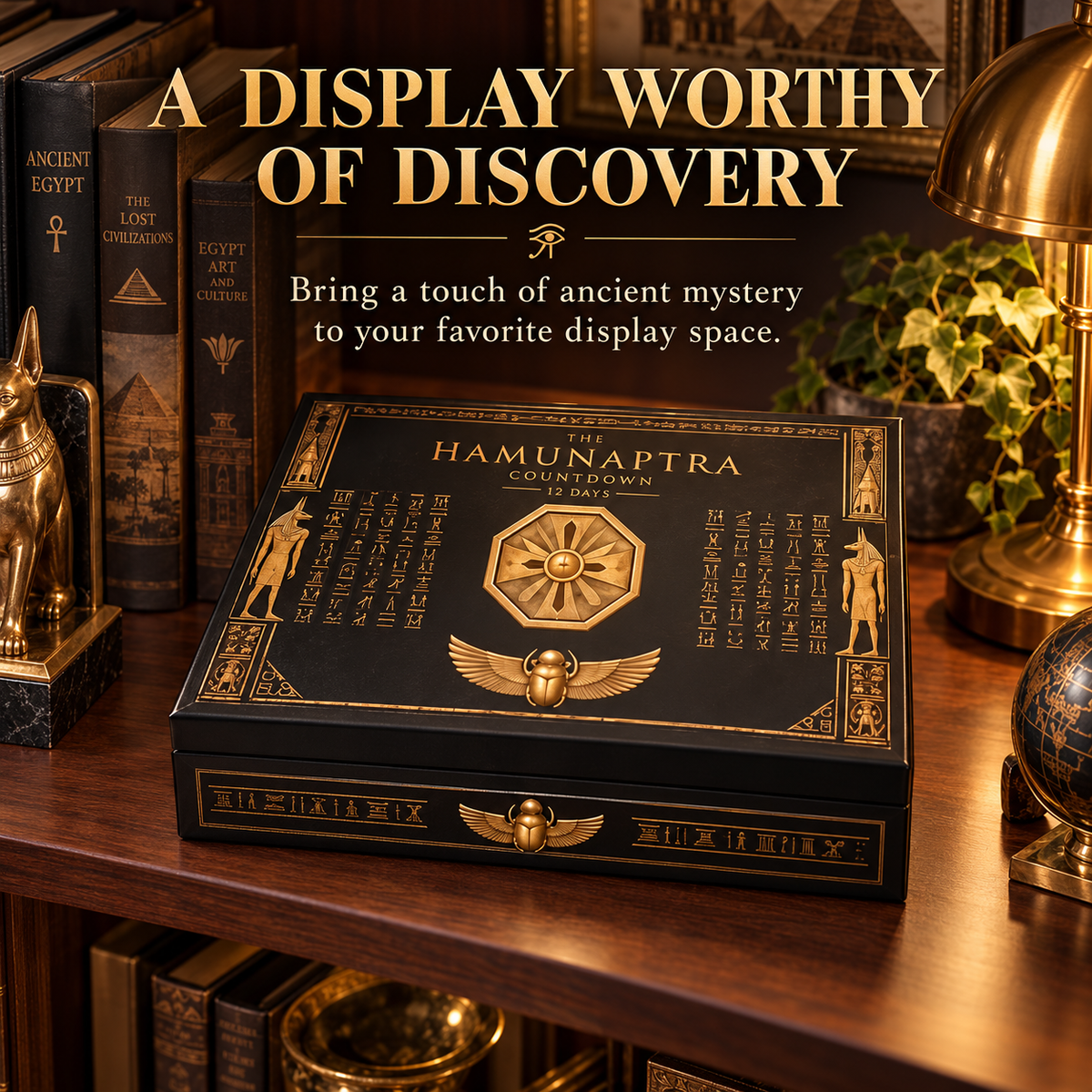 12-Day Ancient Egyptian Mystery Countdown Box