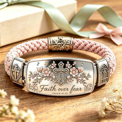 ✝️ Inspirational Christian Scripture Bracelet Collection – Genuine Leather Bible Verse Bracelets for Faith, Hope & Joy | Magnetic Clasp Meaningful Gift 💕