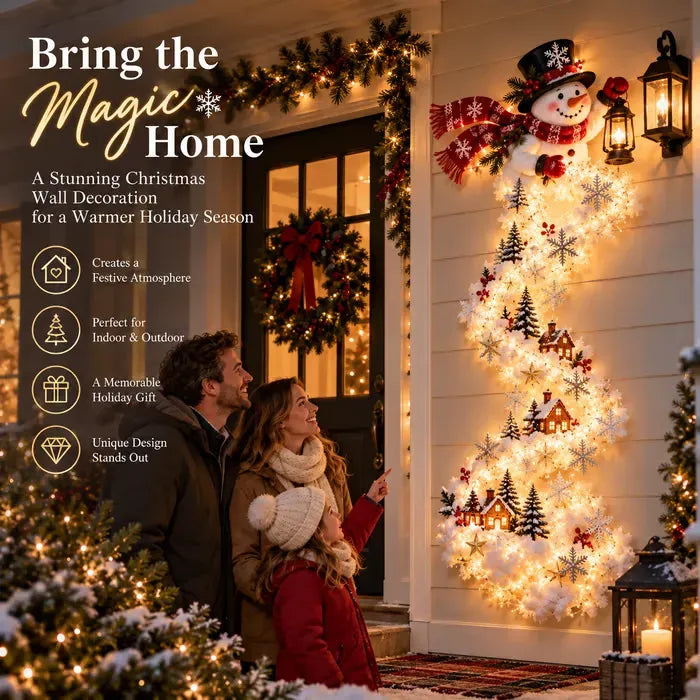 📢Limited-time offer 48%✨ Christmas Magic Trail Wall Light - A Little Christmas Magic, Right on Your Wall