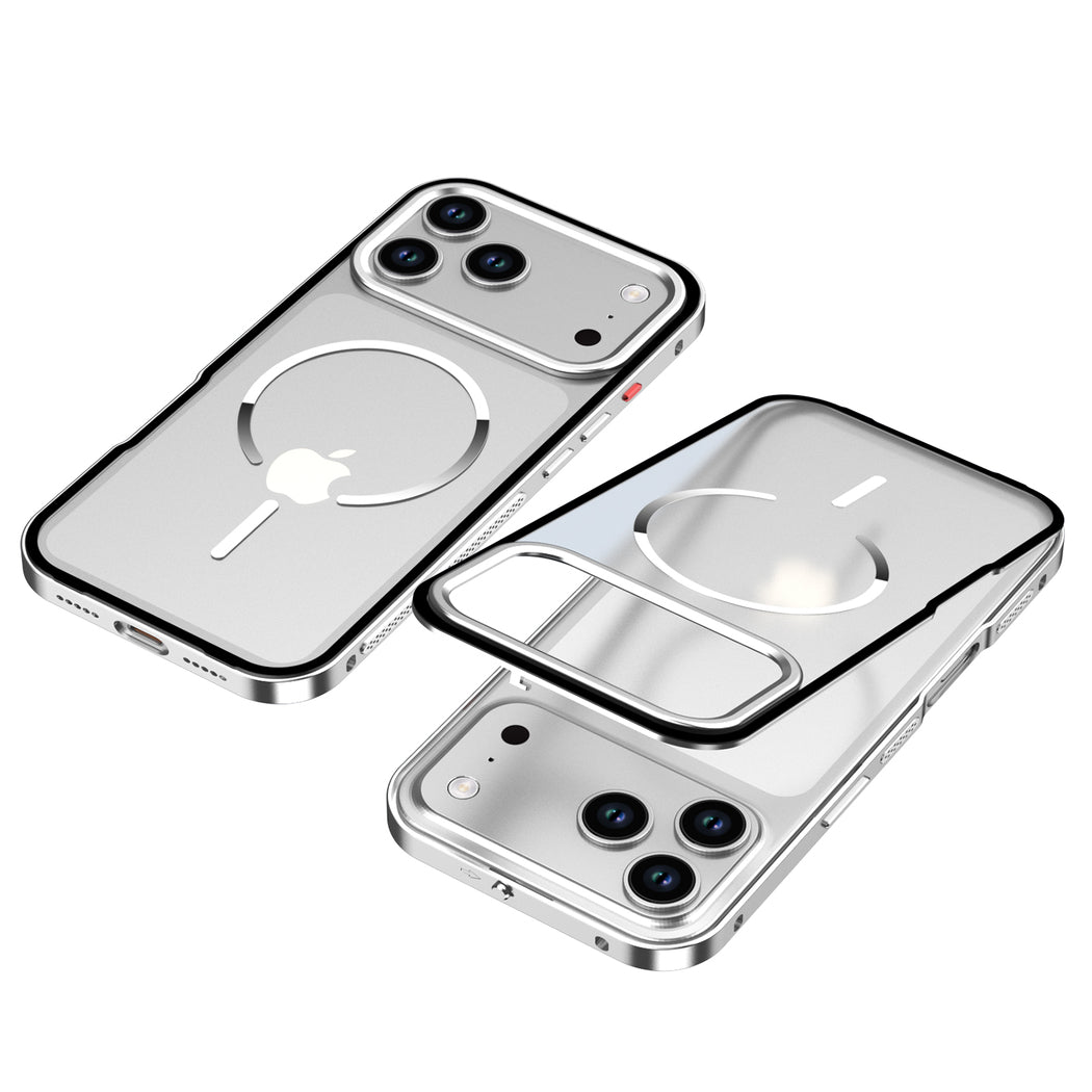 For iPhone 18 Pro Max Magnetic Metal Armor Case – Slim Premium Protection