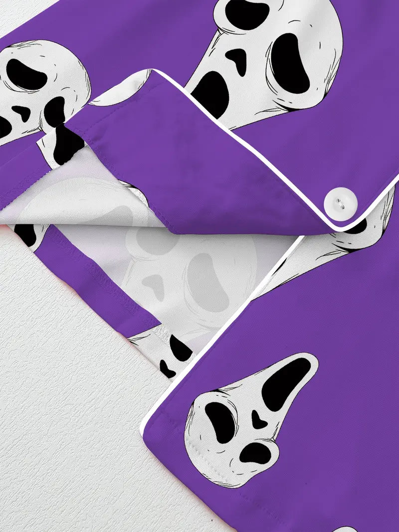 Horror Mask Pajamas Set