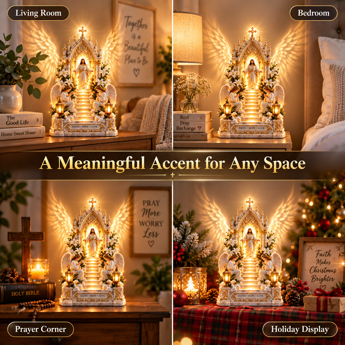 ✨ Last Day – 60% OFF!✨ Illuminated Jesus Stairway™ – A Path of Faith, Hope & Love✝️