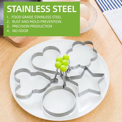 🔥Last Day Sale 49%🔥Stainless Steel Fried Egg Molds