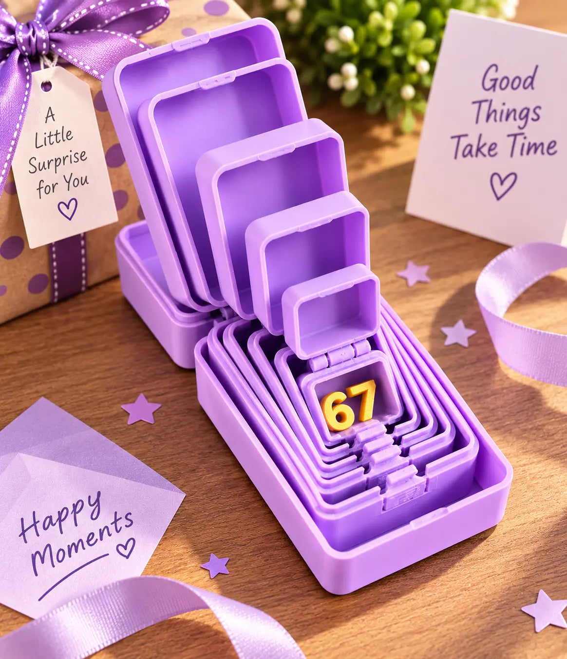 67 Surprise Nesting Gift Box