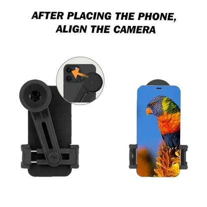 Universal Phone Adapter Mount for Binoculars Monoculars Scopes Telescopes Microscopes