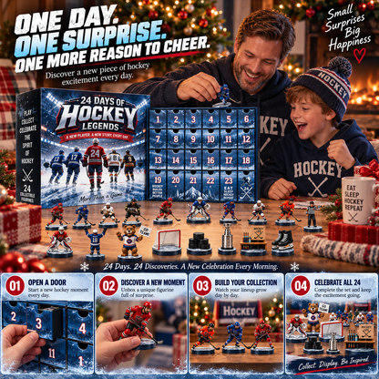 🏒 Ready to Hit the Ice?! 🏆 2026 Hockey Legends Advent Calendar – 24 Days of Epic Plays, Big Moments & Collectible Surprises!