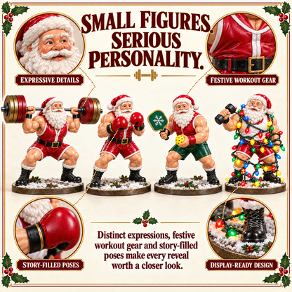 🏋️ North Pole Fitness Club – 24-Day Santa Advent Calendar